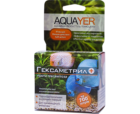 Лекарство для рыб Aquayer Гексаметрил, 5 г