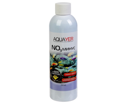 Кондиционер для воды Aquayer NO3 минус, 250 мл