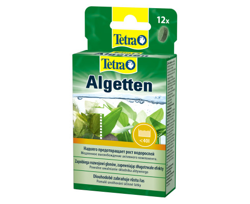 Средство против водорослей Tetra Algetten, 12 табл.