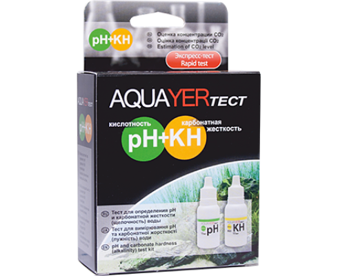 Тест для воды AQUAYER тест PH+KH 