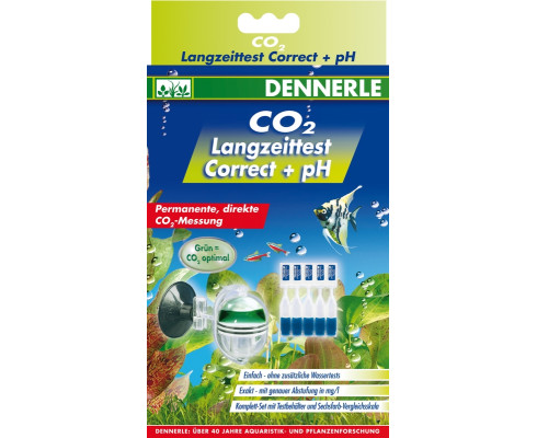  Тест Dennerle СО2 + коррекция рН