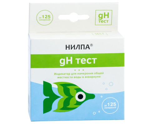 Тест Нилпа gH, для измерения общей жесткости воды