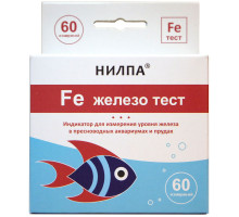 Тест Нилпа Fe, для измерения уровня железа в пресноводных аквариумах и прудах