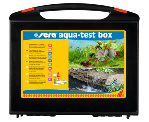 Набор основных тестов для аквариума Sera Aqua Test Box +Cl