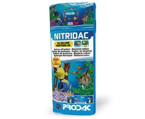 Бактерии Prodac Nitridac, 500 мл