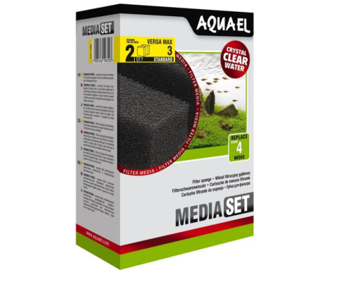 Губки для фильтра Aquael VERSAMAX 3, крупнопористые (2шт)