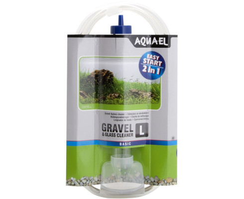 Сифон Aquael Gravel & Glass Cleaner (L), 33 см