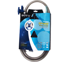 Сифон Boyu GC-301 Треугольныйи с краном (25.8 см. ⌀5.3 см.)
