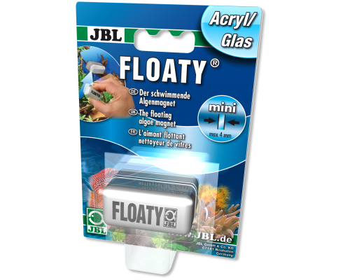 Плавающий магнитный скребок JBL Floaty Mini Acryl + Glas 
