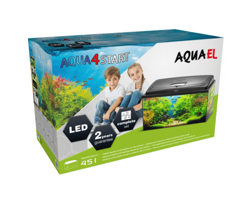 Аквариум AQUAEL AQUA4START 60 панорамный, 45л