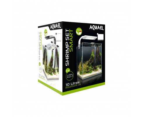 Аквариум AQUAEL SHRIMP SET SMART LED PLANT ll 10 куб, 10л