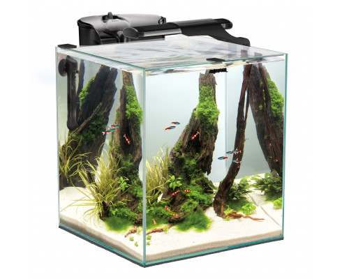 Аквариум AQUAEL FISH & SHRIMP SET DUO куб, 49л
