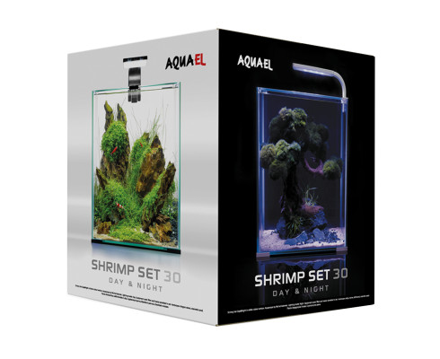 Aквариум AQUAEL SHRIMP SET DAY & NIGHT 30 куб, 30л