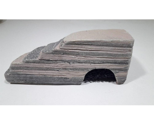 Грот для черепах угловой KW Zone U-811, 23x16x9 см