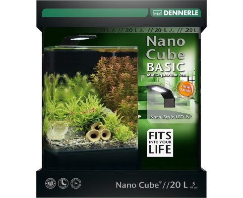 Нано-аквариум Dennerle NanoCube Basic 20 Style LED M