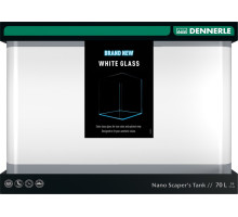 Аквариум Dennerle Nano Scaper's Tank White Glass из осветленного стекла, 70 л