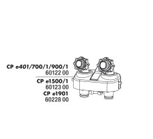 Блок кранов для фильтров CristalProfi e700/е900