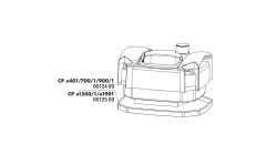 Прокладка головы фильтра для CristalProfi e700/е900