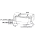 Прокладка головы фильтра для CristalProfi e700/е900
