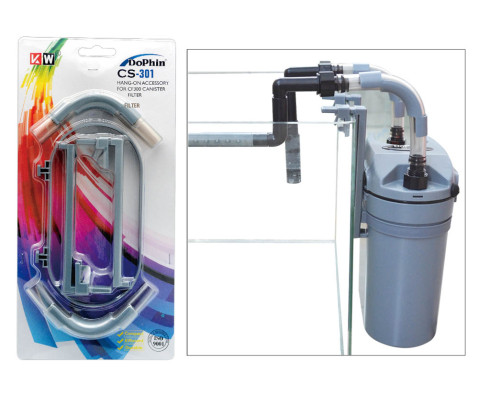 Крепеж на аквариум для фильтра CF-300 Dophin CS-301