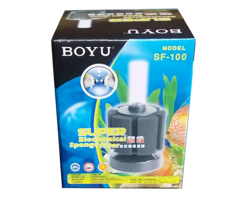 Фильтр/губка-эрлифт BOYU SF-100