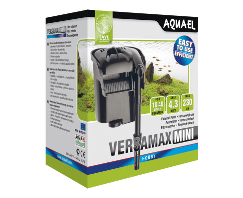 Фильтр навесной AQUAEL VERSAMAX mini для аквариума 10 - 40 л
