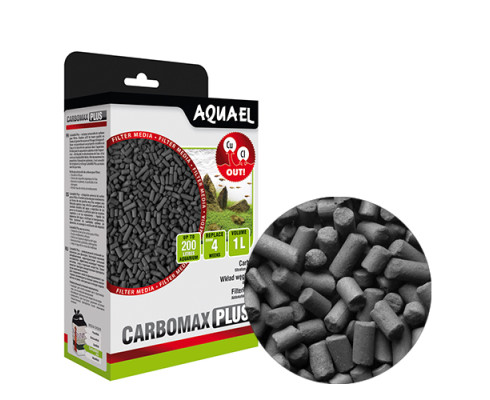 Наполнитель Aquael CARBOMAX PLUS (2x500 мл)