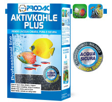 Фильтрующий материал Prodac Уголь кокосовый Activkohle Plus 200 г