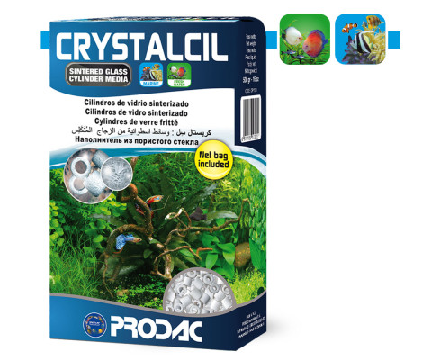 Фильтрующий материал Prodac Спеченное стекло Crystalcil 500 г