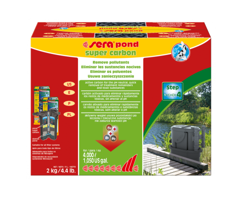 Активированный уголь Sera SUPER CARBON 2кг