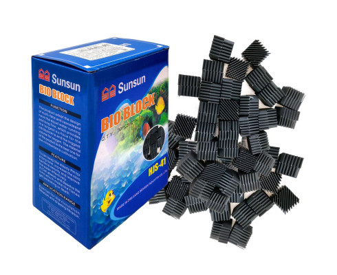 Биокубы пластиковые Sunsun 30 шт. (30x30 мм.)