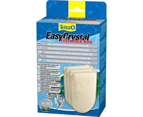 Катридж без угля Tetra EasyCrystal Filter Pack 600 