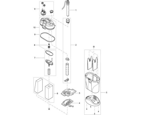 Внешний фильтр OASE FiltoSmart 100