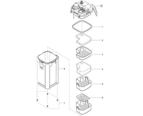 Внешний фильтр OASE BioMaster Thermo 250