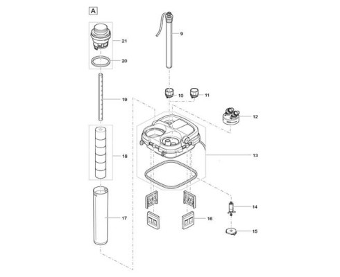 Внешний фильтр OASE BioMaster Thermo 250