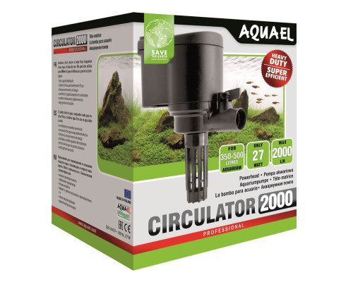 Помпа погружная AQUAEL CIRCULATOR 2000 для аквариума 350 - 500 л