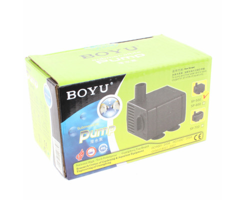 Погружной многофункциональный насос  BOYU SP-500