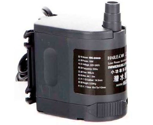 Погружная помпа Hailea HX 2000, 10 Вт