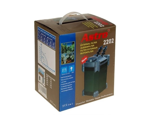 Внешний канистровый фильтр KW Zone Astro 2202, 4,9 Вт