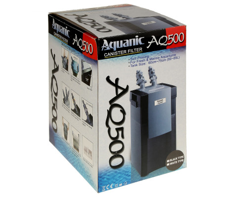 Внешний канистровый фильтр KW Zone Aquanic AQ-500, 14 Вт