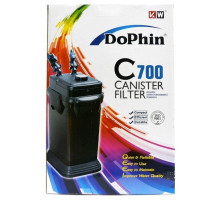Внешний канистровый фильтр KW Zone Dophin C-700, 12 Вт