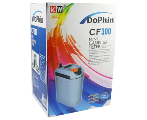 Внешний канистровый фильтр KW Zone Dophin CF-300, 6,7 Вт