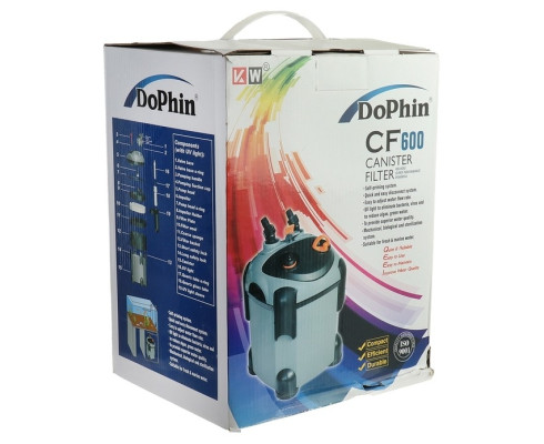 Внешний канистровый фильтр KW Zone Dophin CF-600