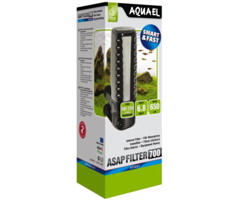 Внутренний фильтр AQUAEL ASAP FILTER 700 для аквариума 100 - 250 л