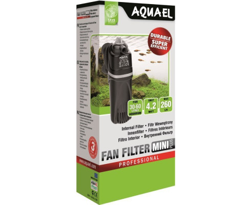 Внутренний фильтр AQUAEL FAN MINI plus для аквариума до 30 - 60 л