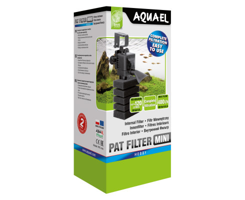 Внутренний фильтр Aquael PAT FILTER MINI для аквариума до 120 л