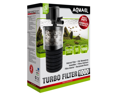 Внутренний фильтр AQUAEL TURBO FILTER 1000 для аквариума 150 - 250 л