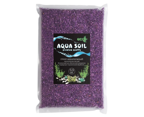 Грунт Aqua Soil DOMINICANA каменная крошка фракция 3-5 мм, 3,5 кг