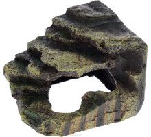 Декорация для аквариума Barbus Грот для черепах, 20x20x16 см