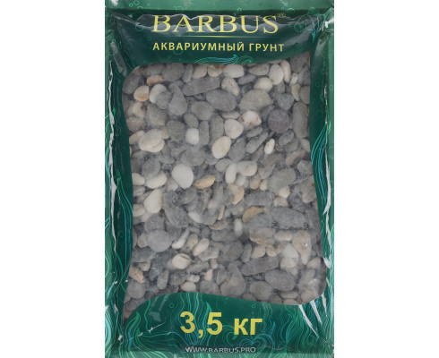 Грунт Barbus Феодосия №3, галька, 10 - 15 мм, 3,5 кг